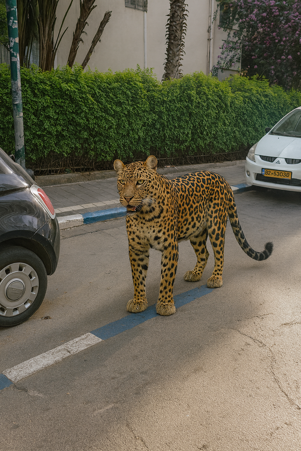 למצוא חניה בפנטנאל